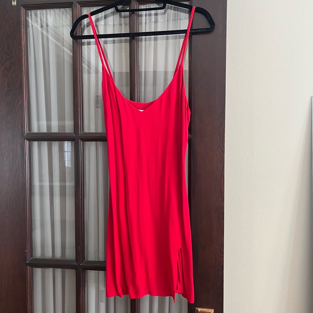 EUC Marlowe Dress with Slit and Zipper
